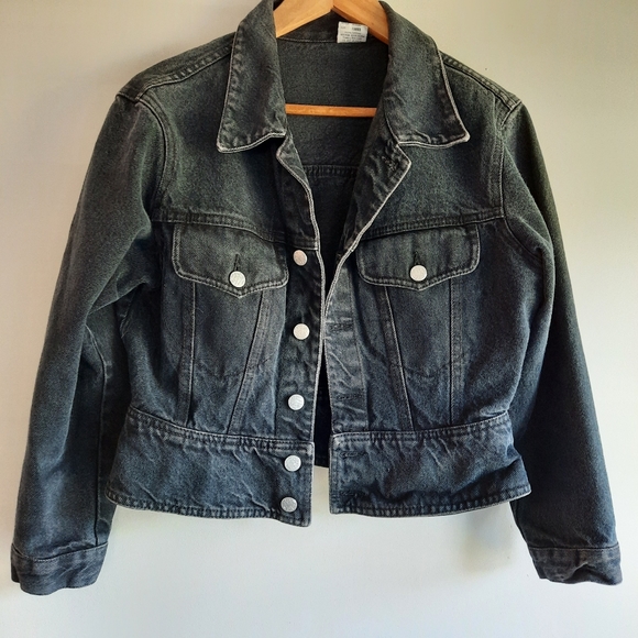 Vintage Dark Denim Jacket - Picture 2 of 9